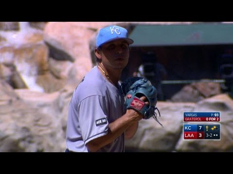 KC LAA Vargas Retires Graterol To End Threat In 6th