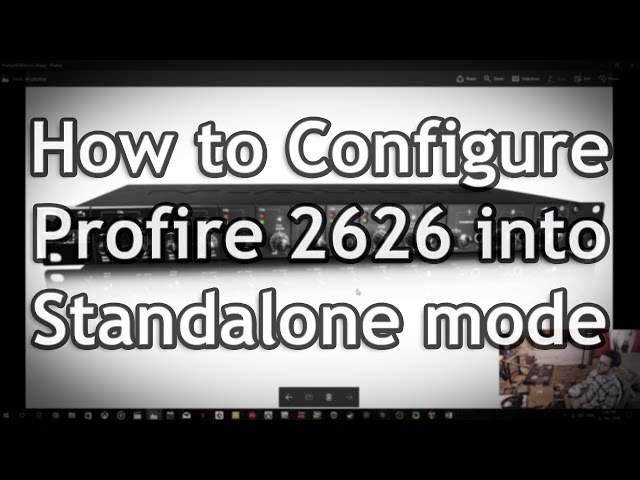 How to Configure ProFire 2626 for extra Ins/Outs (in Standalone