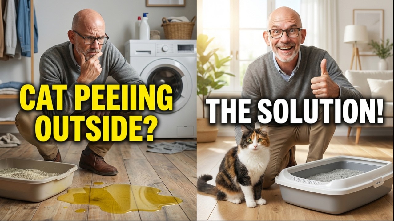Cat Litter Box Problems: Why Your Cat Is Peeing Outside and How to Solve It!