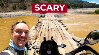 CRAZY WOODEN BRIDGES in Abra! Philippines Backdoor Motor Travel!