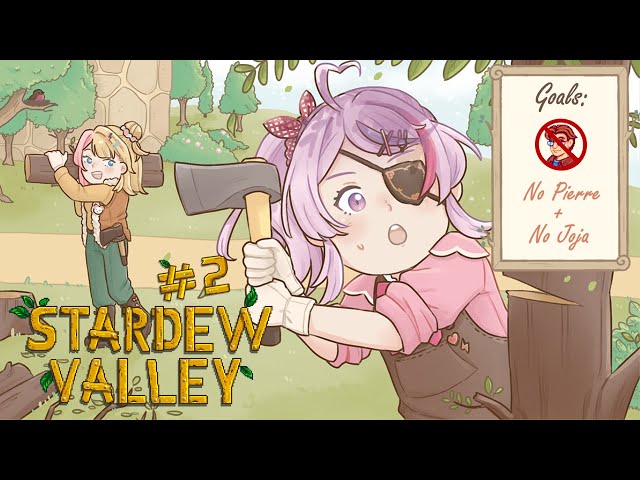 Min Max Everyday Anti-Capitalist Route EP 2 - Stardew Valley【NIJISANJI  EN | Maria Marionette】のサムネイル