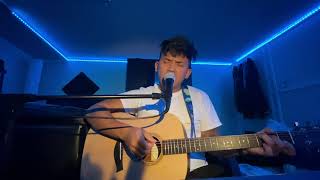Video thumbnail of "Skin acoustic cover (Dijon) by Eric Ryan"