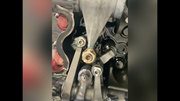 Cummins ISX EGR over head gear adjustment / valve adjustment