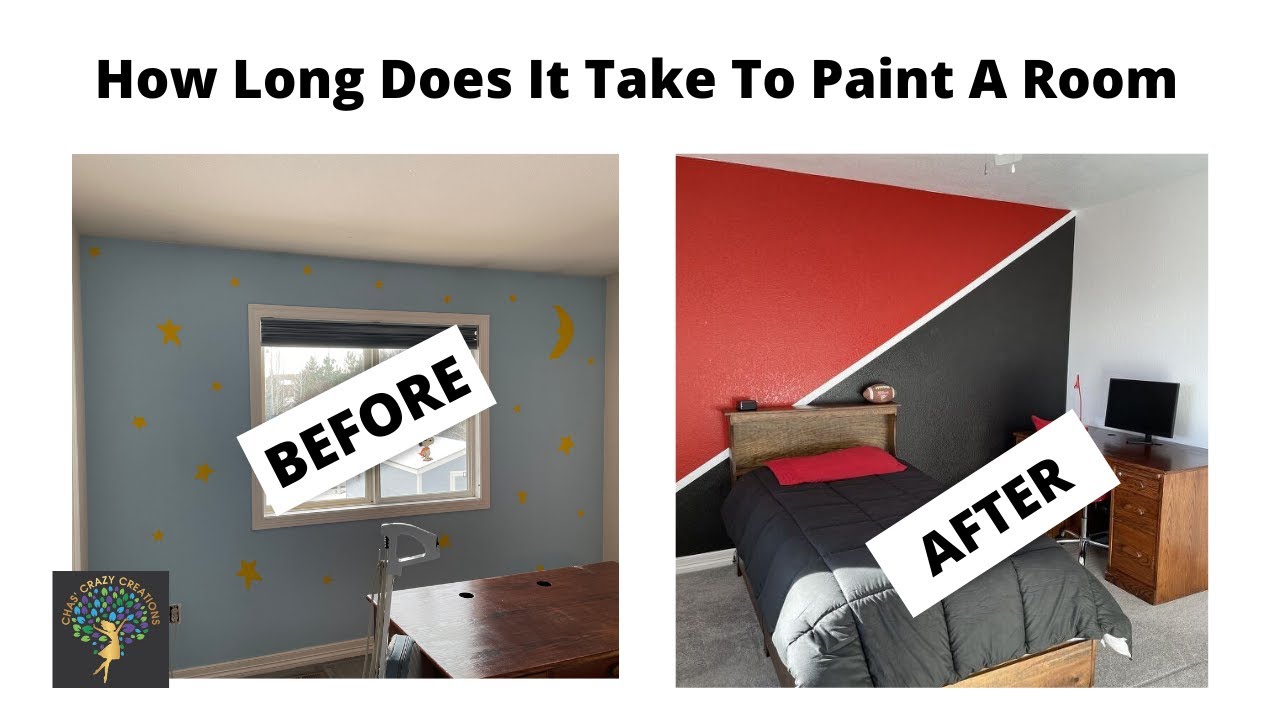 How Long Does It Take To Paint A Room