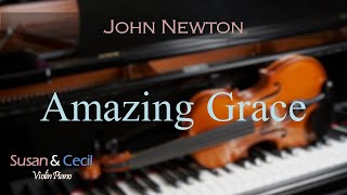 Miniatura de vídeo de "Amazing Grace (John Newton) Piano/Violin Cover"