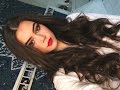Winter Glam Makeup and Hair tutorial | LittleMissFlossie