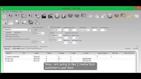 Instadub  - how to like x users latestpost   how to like x users 2 posts from user feed