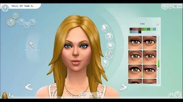 The Sims 4 Cas / Create A Sim Demo - Random Girl