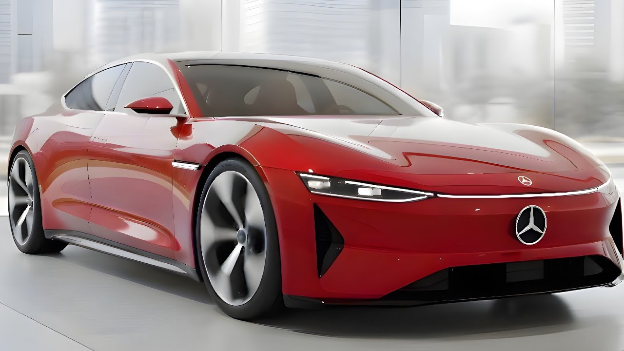 O mundo está chocado com o Mercedes Cyber Rose 2026,o carro elétrico– especificações,design e preço.