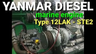 Yanmar Marine Engine Type 12Lak - Ste2
