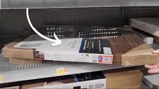 Buy a cheap Walmart table to copy this GENIUS new kitchen storage idea!