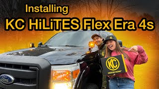 NEW LIGHTS! Our 2014 Ford F350 gets KC HiLiTES Flex Era 4s