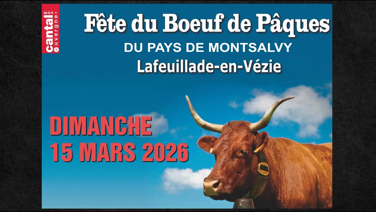 Présentation des animaux - Fête du Bœuf de Pâques - Lafeuillade-en-Vézie 2026