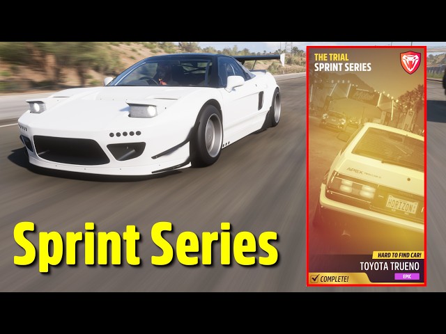 Forza Horizon 5 Sprint Series The Trial Japan A800 + Tune Code