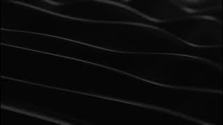 3d abstract waves black background