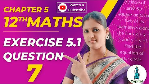 Exercise 5.1 Question 7 Class 12 Maths Chapter 5 Exercise5.1 7th Sum 2D Analytical Geometry Ex5.1 q7