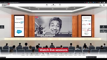 The Economic Times Strategy Summit 2020 with 3D Virtual Event Platform.
