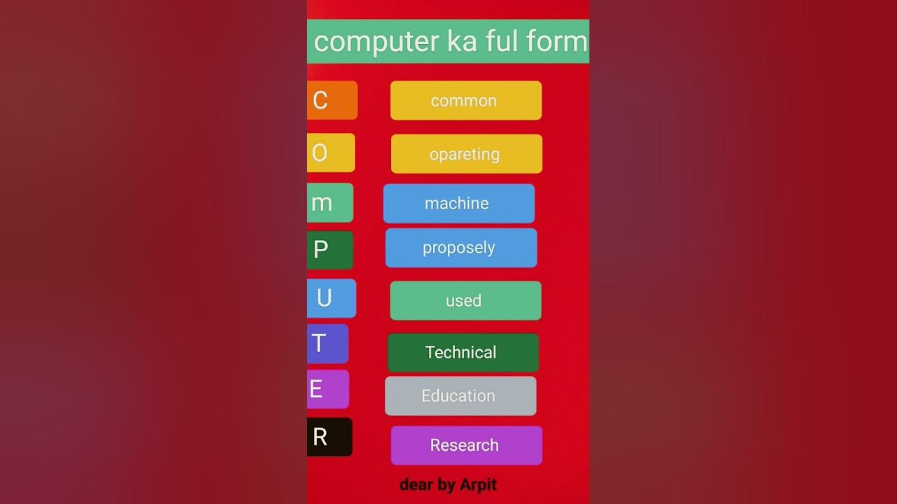computer-ka-ful-form-youtube