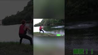 大物獲得食料確保のはずが【大興奮】 #shorts #マナル隊