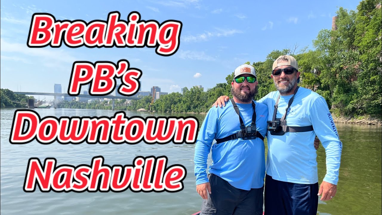 Cumberland River Bass Fishing Downtown Nashville