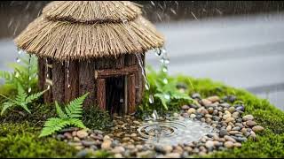 3 Hours Of Gentle Night Rain Rain Sounds For Sleeping  Dark Screen To Beat Insomnia Relax Study