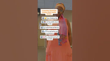 5 Reasons Christian Women Don T Make Money 