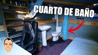 CREO UN CUARTO DE BAÑO EN MI BUNKER GAMER DE LUJO [Ninchiboy]