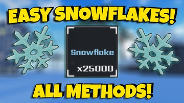 HOW TO GET SNOWFLAKES IN SOLS RNG!