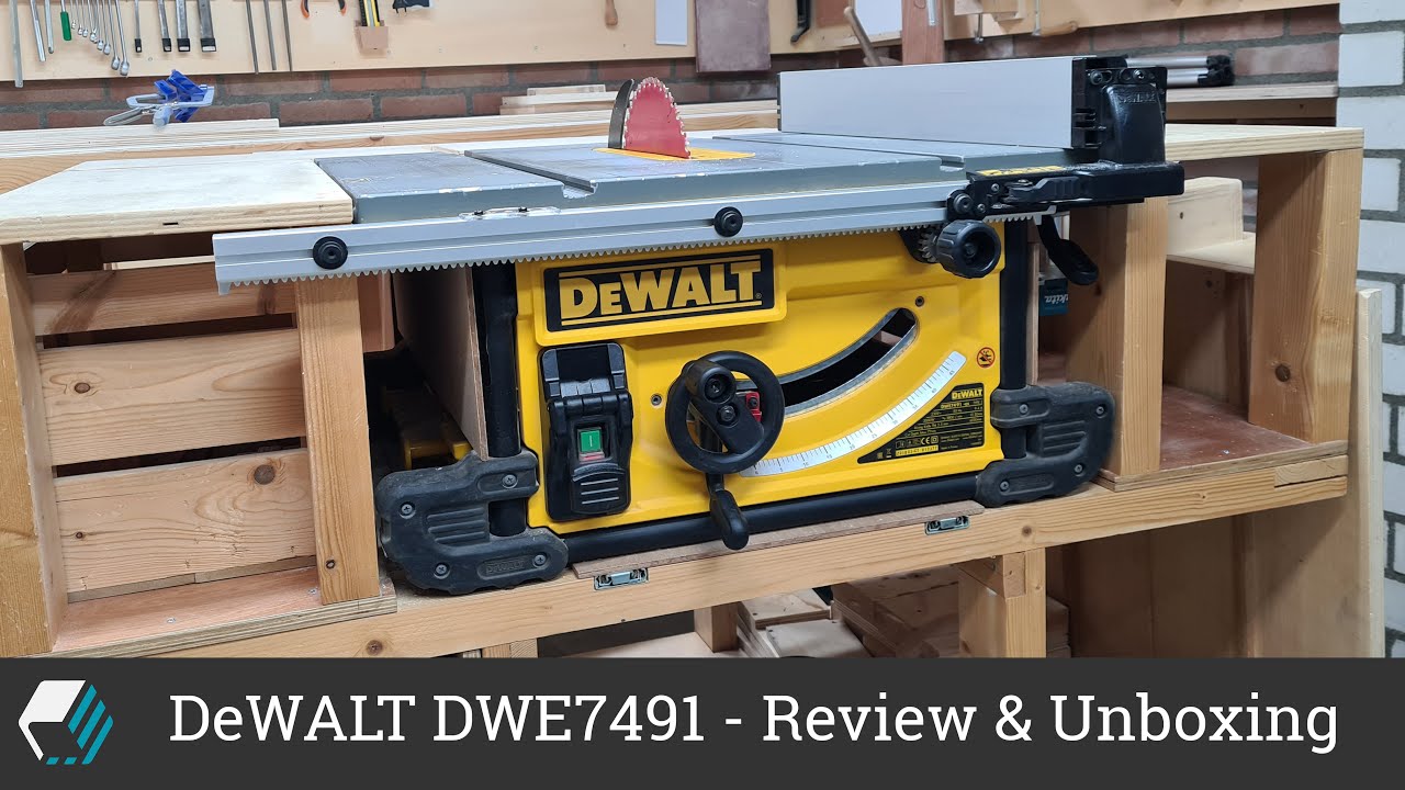 DWE7491 Review & Unboxing - DeWALT table saw - How is it after a few years  of use? - YouTube