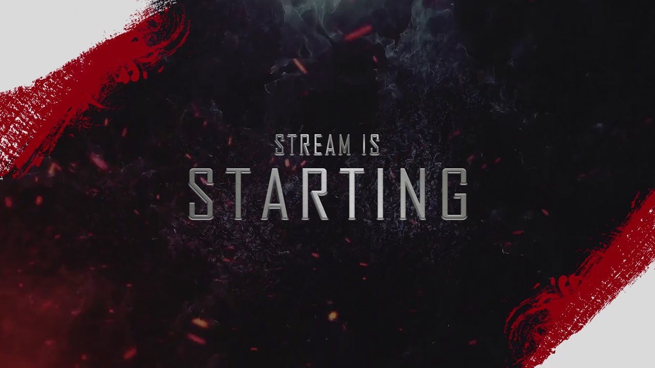 Stream Starting soon Template | NON COPYRIGHT | Amronix gaming - YouTube