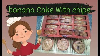 BANANA CAKE/CHOCOLATE CHIPS