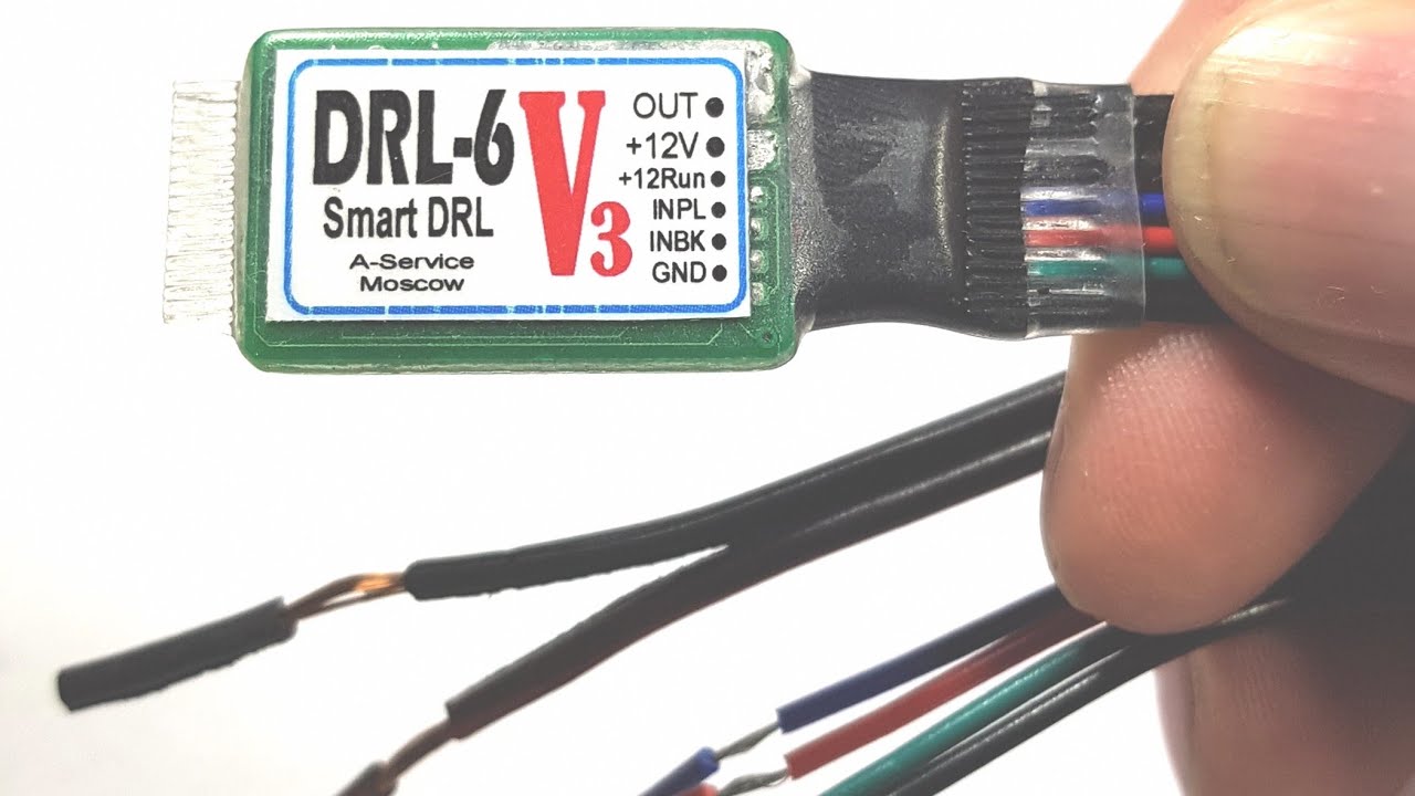 Дальний вполнакала - контроллер DRL-6-V3 для работы фар ДС в режиме ДХО ...