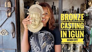 BRONZE CASTING, IGUN (Benin heritage)