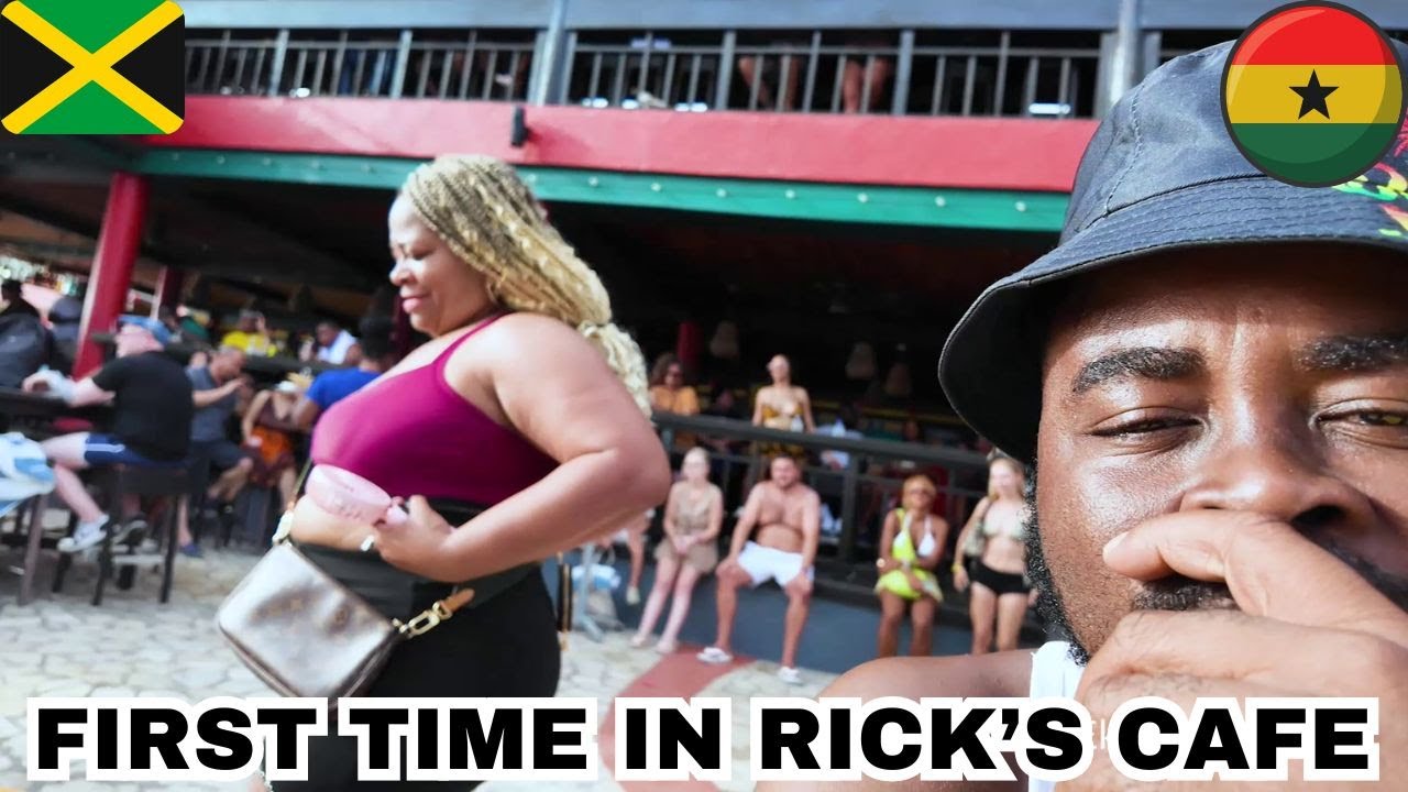 Ghanaian's 🇬🇭 First Visit to Rick’s Cafe in Jamaica 🇯🇲
