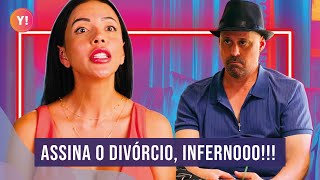 JASMINE ESCREVE MATÉRIA EM JORNAL PARA PEDIR QUE GINO ASSINE OS PAPÉIS DE DIVÓRCIO