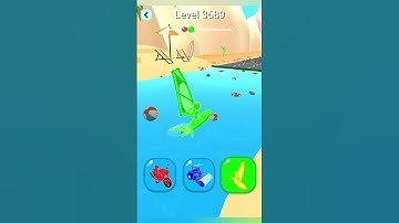 Shape shifting2 game level #3689    hyper casual game #shapeshifting  #gameplay #gaming #shortvideo