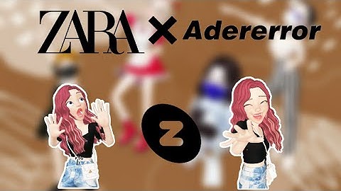 COLLECTION FROM ZARA X ADERERROR