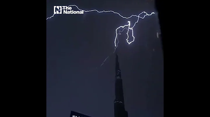 Watch as lightning strikes the tallest building in the world, Burj Khalifa - DayDayNews