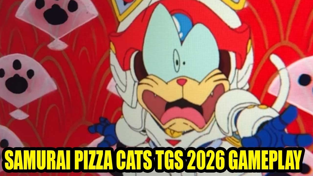 Samurai Pizza Cats: Blast from the Past! Over 12 minutes of TGS