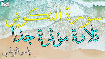 سورة التكوير🎧💙تلاوة خاشعة وجميلة صوت يدخل القلب💙القارئ ياسر الزيلعي .
