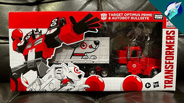Transformers Target Optimus Prime & Autobot Bullseye Unboxing