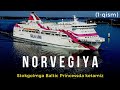 🇳🇴 Norvegiyaga sayohat: Stokgolmga 2800 kishilik kemada ketamiz | Kemani ko'rsataman (1-qism)