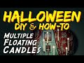 Multiple Floating Candles | Animated DIY HALLOWEEN Prop HOW-TO Video