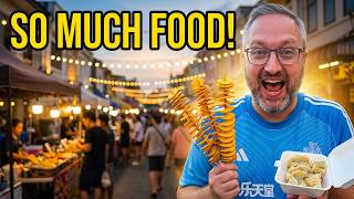 DELICIOUS FOOD at Phuket Old Town Night Market Thailand 🇹🇭