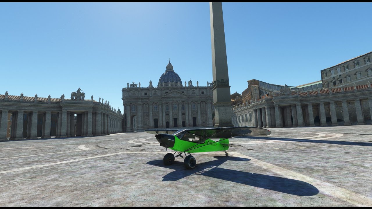 ZLIN SAVAGE CUB 2023 ROMA 2 P.za S  PIETRO