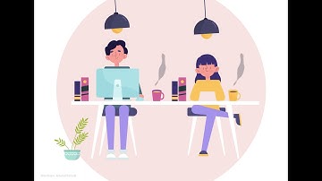 Daily routine motion graphic video