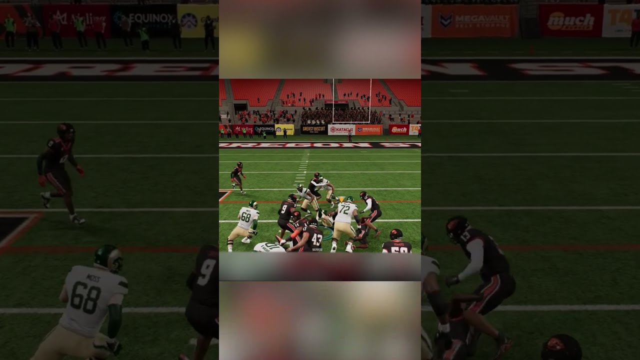 Epic Fourth Quarter Drama Colorado State Vs Oregon EA College Football 25