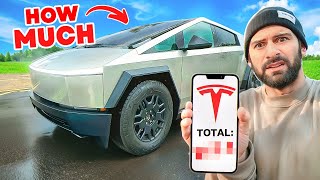 How Much Did The Tesla CYBERTRUCK Really Cost Me? (Full Price Breakdown)