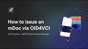 How to Issue an mDoc via OID4VCI