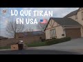 LO QUE TIRAN EN USA #86 🇺🇸 Esto no debería estar en la basura